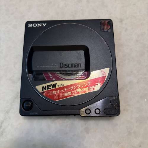 sony d-250 discman walkman cd player 全正常
