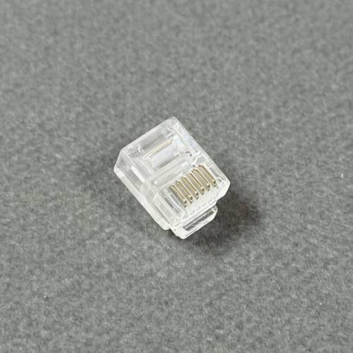 RJ11 6P6C 電話線 水晶頭 100粒 100pcs #接頭 #夾線頭 #夾頭