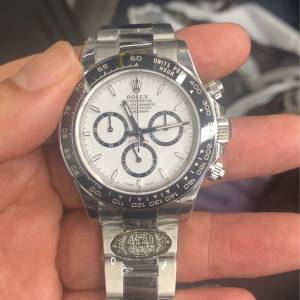 Rolex Daytona 白面鋼錶