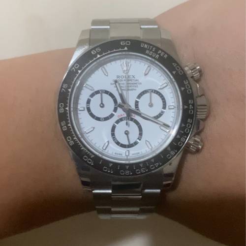 Rolex Daytona 白面鋼錶