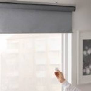 : ikea  FYRTUR 電動窗簾 原價$1100
