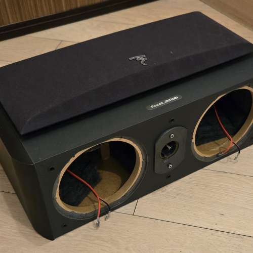 法國製 JMlab Focal Chorus CC 70 S 中型中置喇叭,吉箱+分音器