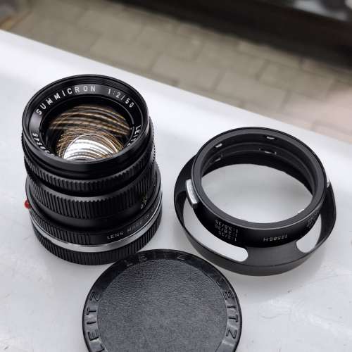LEICA SUMMICRON 50MM F2 BLACK M MOUNT