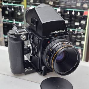 BRONICA SQ-A 6x6 + 80MM F2.8 + 測光頂 + 手柄 全正常