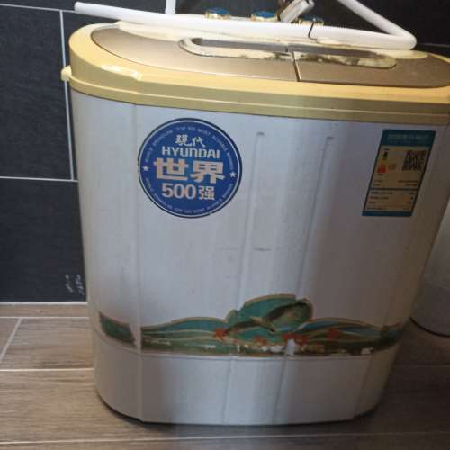 現代雙筒洗衣機