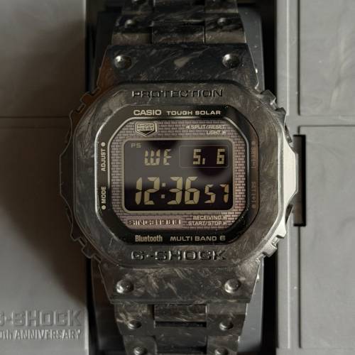 Casio G-Shock GCW-B5000UN-1  B5000系列 40週年碳纖維限量版
