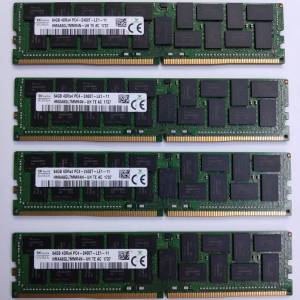 SK Hynix 海力士 DDR4 64GB (單條 PC-2400T) ECC ram Server 記憶體
