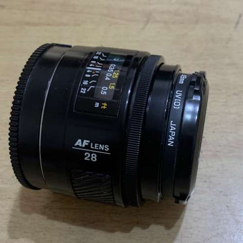 Minolta AF 28mm 2.8光圈 全無花損壞 9成新以上