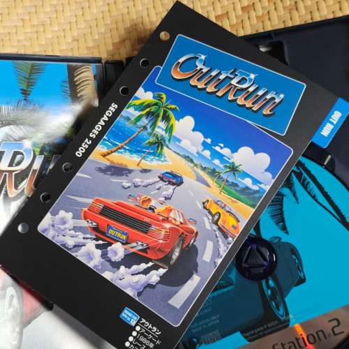PS2 SEGA AGES OUTRUN Vol.13 日版 全齊碟新淨