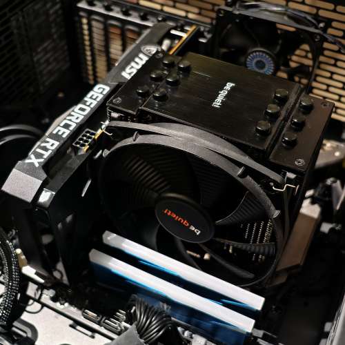 打機電腦 11900ES B560M 16G DDR4 RTX 3060 12G RM550x Corsair be quiet MSI Intel