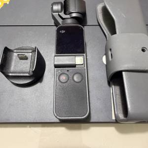 旅行必備 DJI Osmo Pocket 手持三軸穩定攝影機（連原裝無線底座 保護殼、Lightning ...