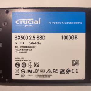 Crucial BX500 1TB 2.5" SATA SSD