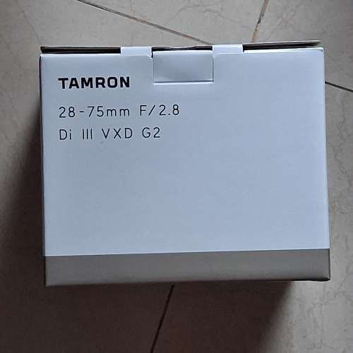 Tamron 28-75mm F2.8 Di III VXD G2