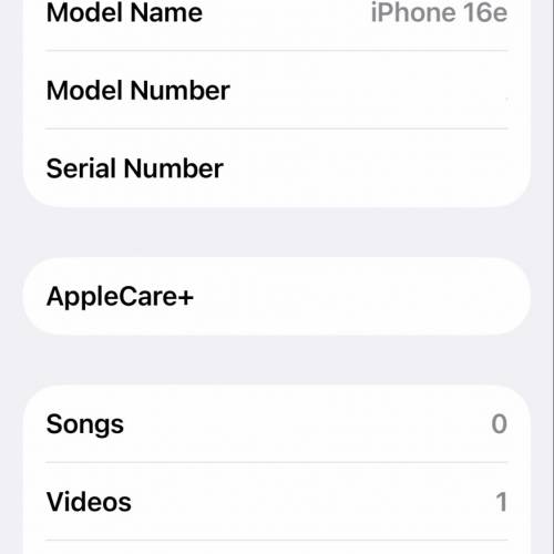 iPhone 16e