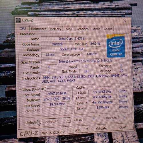 Intel Core i7 4771
