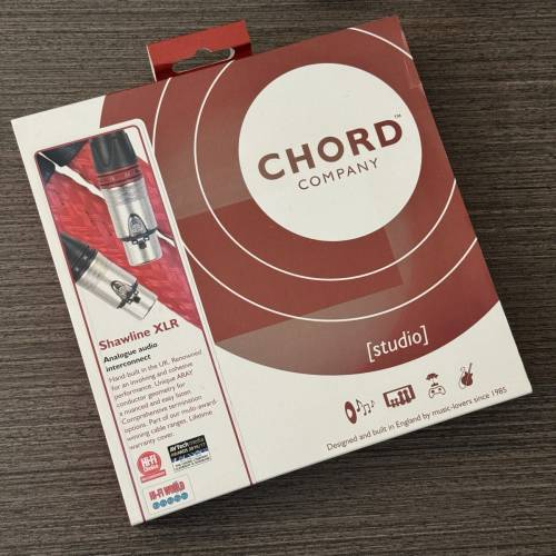 Chord Shawline XLR線 1m