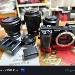 Sony &alpha;6100 相機及鏡頭套裝