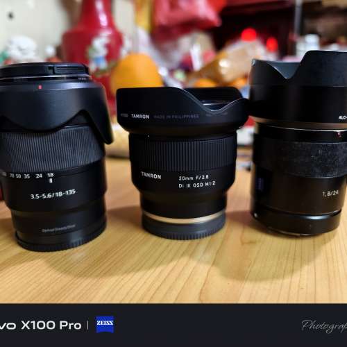 Sony &alpha;6100 相機及鏡頭套裝