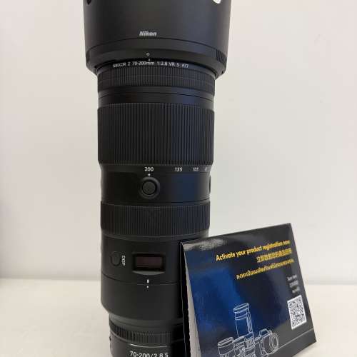 Nikon Z 70-200mm f/2.8 VR S (無盒，有單有保用證)