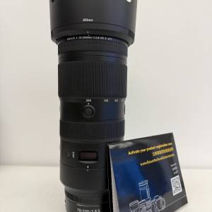 Nikon Z 70-200mm f/2.8 VR S (無盒，有單有保用證)