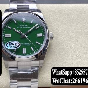 勞力士 ROlex 蠔式恆動 m126000-0005 36mm 綠盤