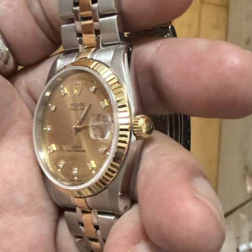 好𠃊新凈🤣 Tudor 74033 金鋼 新裝實金帶 平到笑😂$10800