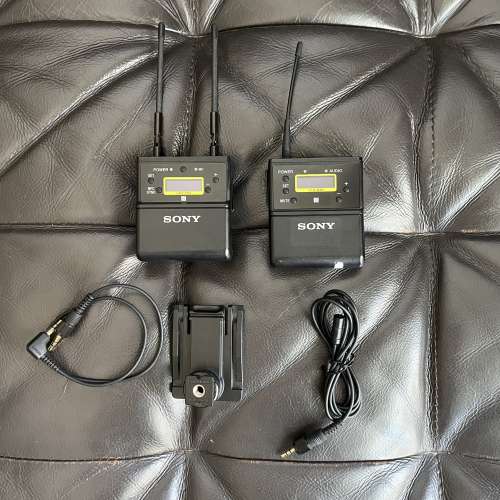SONY UWP-D21 專業無線麥克風 1拖1 (# sony A7siii fx3 d11v1 Sennheiser g3 g4)