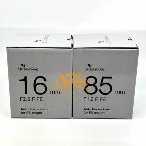 🔥全新Prime套裝優惠❗️ Samyang AF 16mm F2.8 P FE + AF 85mm F1.8 P FE Lens fo...
