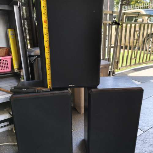 Boston 555x主喇叭 595x超低音，Kenwood KC-X1 KM-X1 前後級AV擴音機