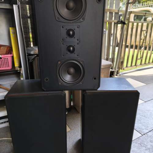 Boston 555x主喇叭 595x超低音，Kenwood KC-X1 KM-X1 前後級AV擴音機