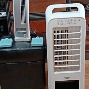 日本依瑪牌冷風机一部並附送小型風扇一部