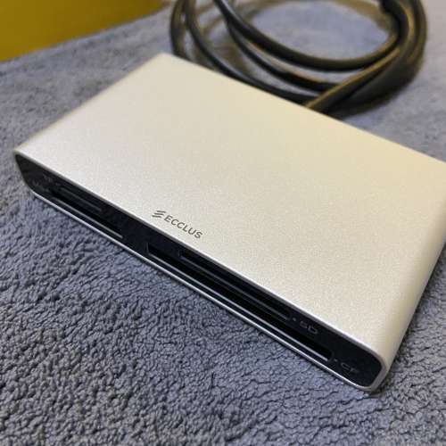 Metal All-in-One USB 3.0 Card Reader, Dual Interface USB-C & USB-A