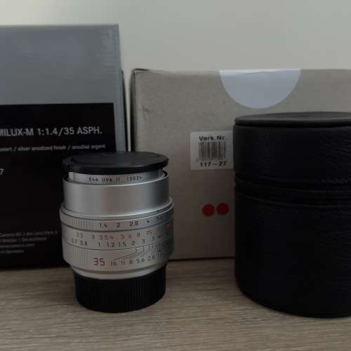 [99%新] Leica Summilux-M 35mm f/1.4 ASPH. FLE II (2022版) 銀色 Silver (11727) ...