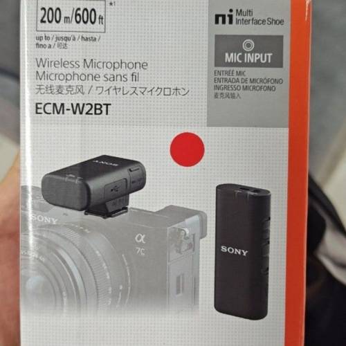 Sony ECM-W2BT Wireless Microphone 全新無線麥克風 行貨有保