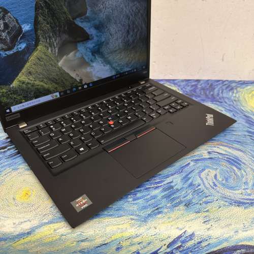 (聯想薄版文書機ThinkPad T495s)Lenovo ThinkPad T495s /AMD Ryzen 5 Pro 3500U/ 8...