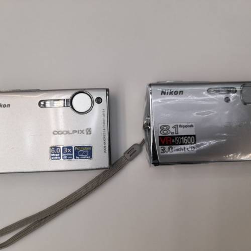 極罕有Nikon Coolpix S5 S51 Ultra-Slim CCD Camera ( Each Pc.每個計 )