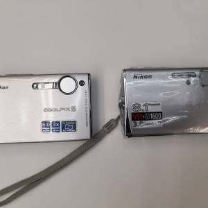 極罕有Nikon Coolpix S5 S51 Ultra-Slim CCD Camera ( Each Pc.每個計 )