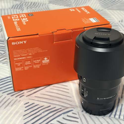 Sony FE 90mm f2.8 Macro G OSS Lens