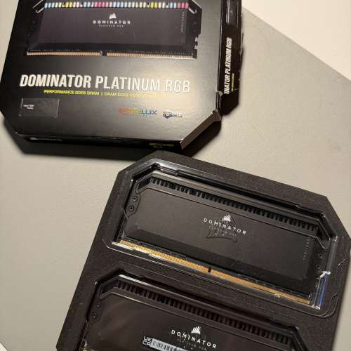 【放售】Corsair DOMINATOR PLATINUM RGB DDR5 6000MHz 64GB Kit