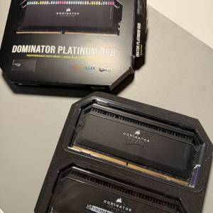 【放售】Corsair DOMINATOR PLATINUM RGB DDR5 6000MHz 64GB Kit
