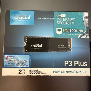 【出售】Crucial P3 Plus 4TB and 2TB NVMe PCIe 4.0 M.2 SSD