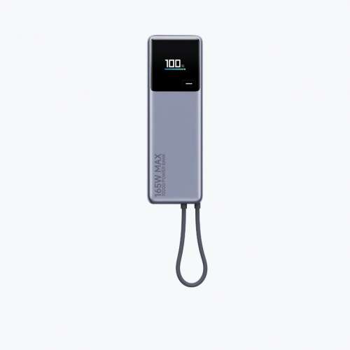 全新未開封 Xiaomi 小米 自帶線行動電源10000 165W 尿袋 流動充電器 香港行貨