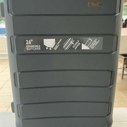 NaxoS 24吋 可擴展行李箱 4 wheels soft suitcase can expandable HK$88.00