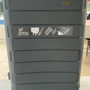 NaxoS 24吋 可擴展行李箱 4 wheels soft suitcase can expandable HK$88.00