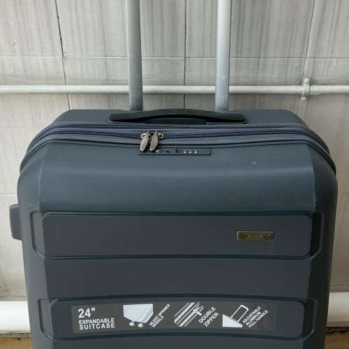 NaxoS 24吋 可擴展行李箱 4 wheels soft suitcase can expandable HK$88.00