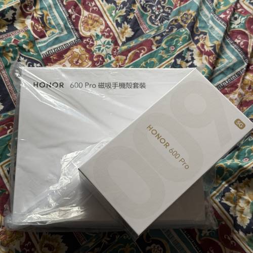 [全新未開封] 港行 Honor 600 pro 512GB 5G 橙/黑