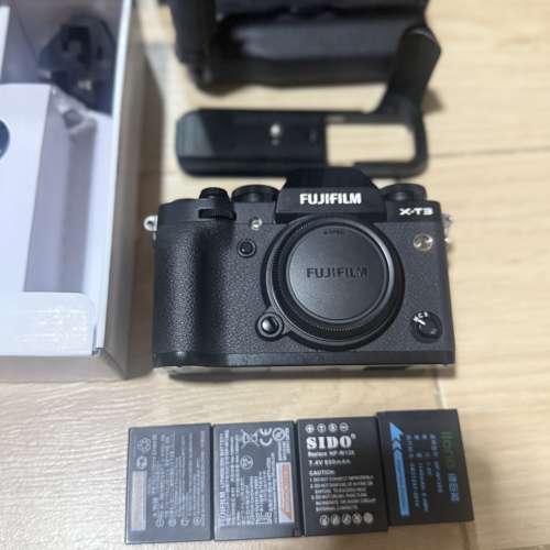 Fujifilm XT3 機身加直倒手柄（連盒）只用過兩次