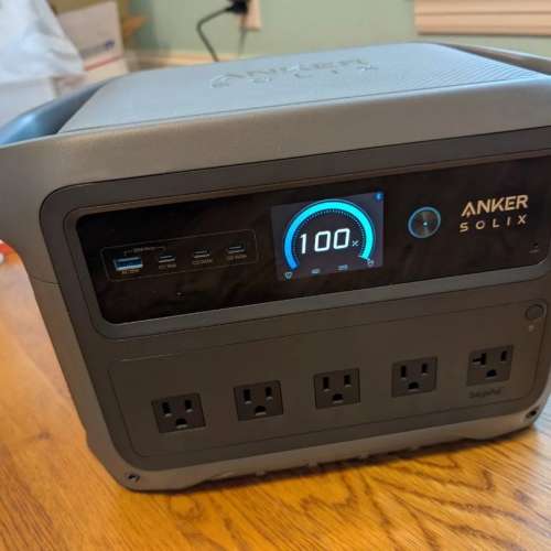Anker SOLIX C1000 GEN 2 1000 watt Power Station. most powerful power bank.