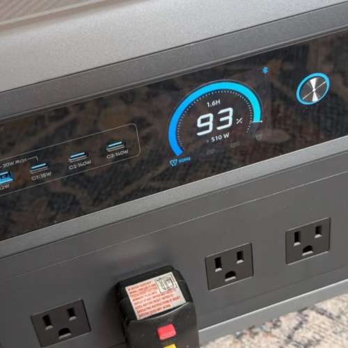 Anker SOLIX C1000 GEN 2 1000 watt Power Station. most powerful power bank.