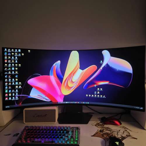 LG 39 吋 UltraGear&trade; WQHD OLED 弧形遊戲顯示器 SKU: 39GX900A-B.AHK